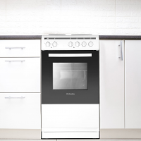 Montpellier MSE46W 50cm Single Electric Cooker 