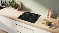 Bosch PBP6B6K60 Serie 2 Black 60cm Gas Hob 