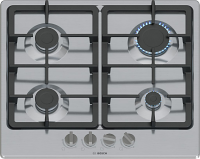 Bosch PGP6B5K90 Serie 4 Stainless Steel 60cm Gas Hob