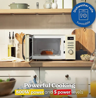 Russell Hobbs RHMD818C Compact Cream 20L Microwave