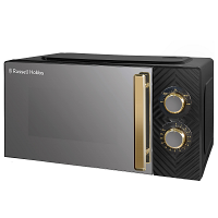Russell Hobbs RHMM723B Black Groove Compact Solo Microwave 