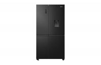 Hisense RS840N4WFE Black Steel Side By Side Fridge Freezer