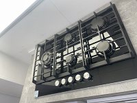 Teknix SCGH751B Black 75cm 5 Burner Gas Hob - EX DISPLAY 