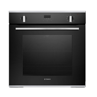 Teknix SCS74GX Black Single Gas Oven 