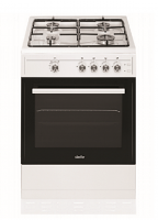 Simfer SIM61GW 60cm White Single Cavity Gas Cooker