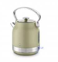 Swan SK14631GRN Green Retro 1.7L Traditional Kettle