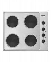 Simfer SP60X Inox 60cm Solid Plate Hob