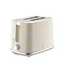 Swan ST19037CRM Hexton Cream 2 Slice Toaster 