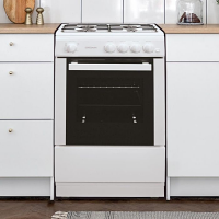 Statesman STUDIO2 White Freestanding 50cm Single Cavity Gas Cooker 