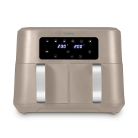 Tower T17137MSH Latte 8.5 Litre Dual Basket Air Fryer