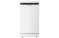 Teknix TX3FD458W White Slimline Freestanding Dishwasher 